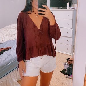 Super cute American Eagle Blouse size XS.